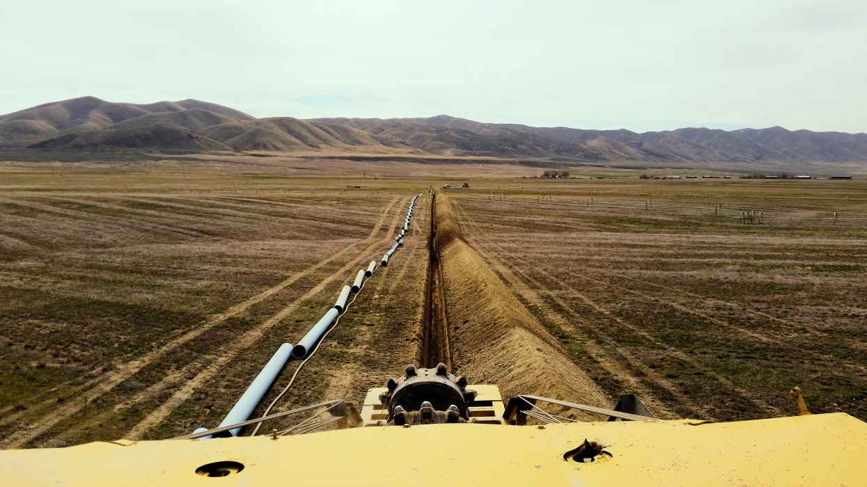 Pipeline Project in Oakley, Idaho