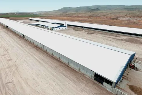 Funk Dairy project built by Streamline Precision