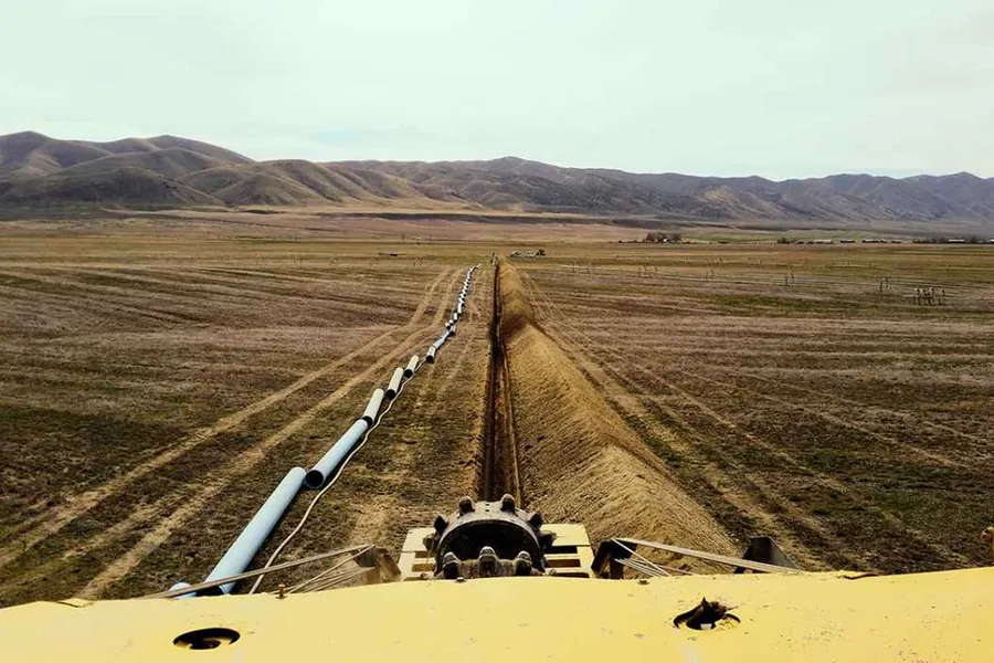 Butte Irrigation project built by Streamline Precision, Oakley, Idaho